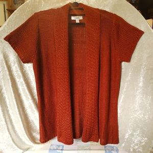 Dress Barn Beautiful burnt orange summer sweater